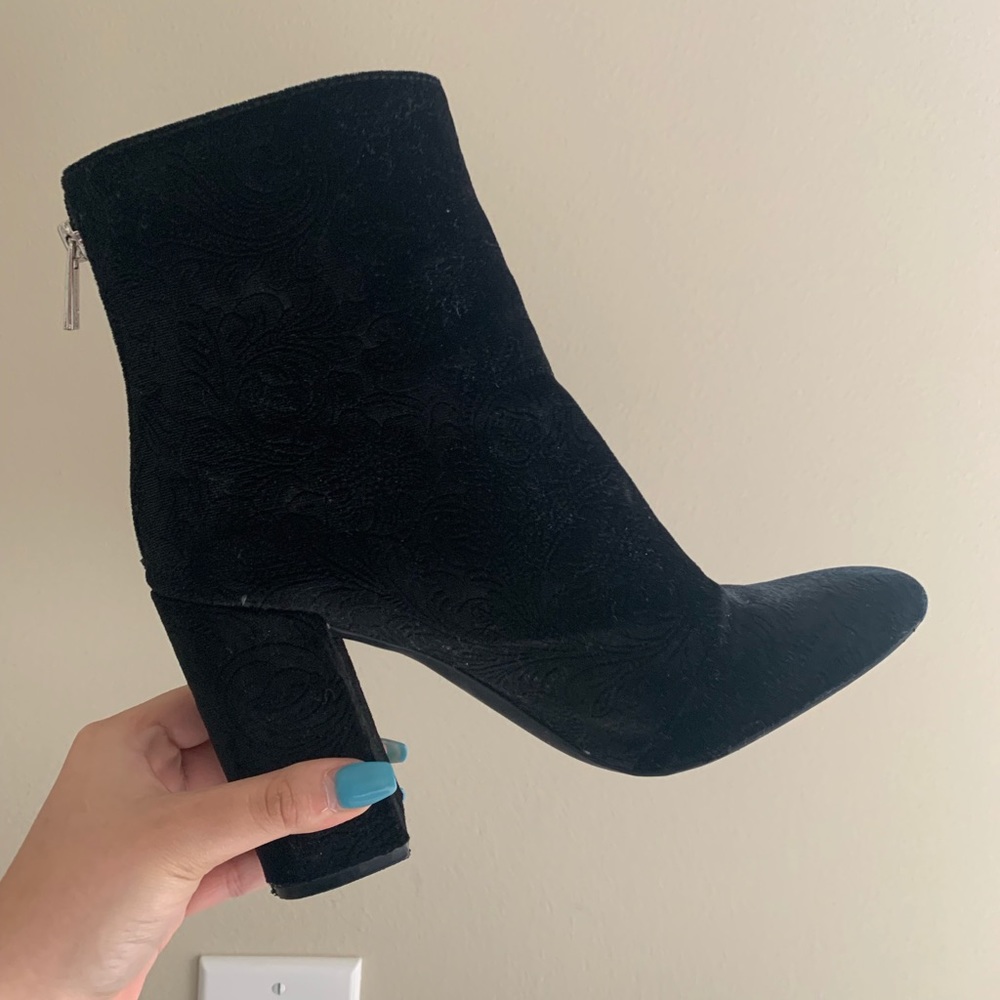 Black booties